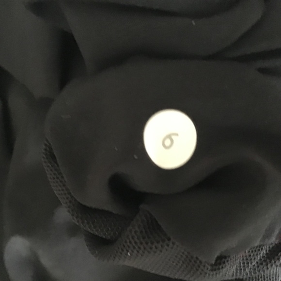 Lululemon Go Keepsake Jogger Pleated Tapered Elastic Waist Office Black Pant 6 - Picture 10 of 10